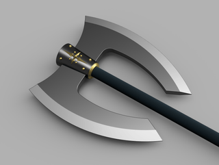 Basilio's Axe [3D Print Files] 3D Files cosplay DangerousLadies