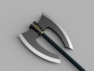 Basilio's Axe [3D Print Files] 3D Files cosplay DangerousLadies