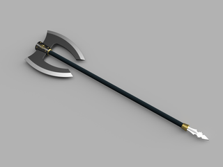 Basilio's Axe [3D Print Files] 3D Files cosplay DangerousLadies