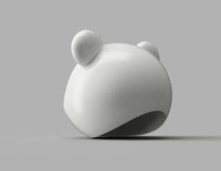 Bepo's Head [3D Print Files] 3D Files cosplay DangerousLadies