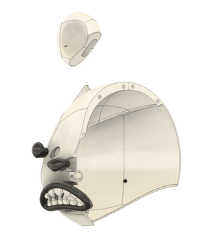 Bepo's Head [3D Print Files] 3D Files cosplay DangerousLadies