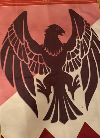 Black Eagles' Flag Fabric