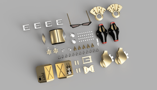 Burnice White's Accessories [3D Print Files] 3D Files cosplay DangerousLadies