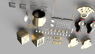 Burnice White's Accessories [3D Print Files] 3D Files cosplay DangerousLadies