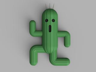 Cactuar [3D Print Files] 3D Files cosplay DangerousLadies