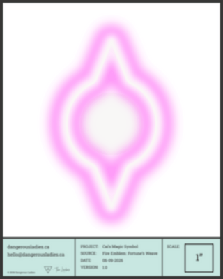 Cai's Magic Symbol Embroidery + Patterns cosplay DangerousLadies