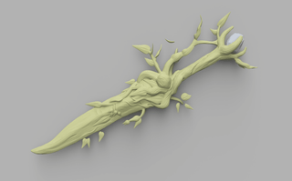 Caladbolg Solana Dagger [3D Print Files] 3D Files cosplay DangerousLadies