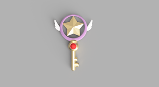 Card Captor Sakura's Star Key [3D Print Files] 3D Files cosplay DangerousLadies