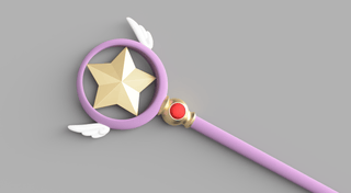 Card Captor Sakura's Star Wand [3D Print Files] 3D Files cosplay DangerousLadies