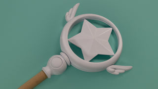 Card Captor Sakura's Star Wand [3D Printed Kit] 3D Printed Kit cosplay DangerousLadies