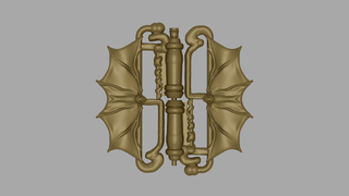 Cardinal Copia's Buckles [3D Print Files] 3D Files cosplay DangerousLadies