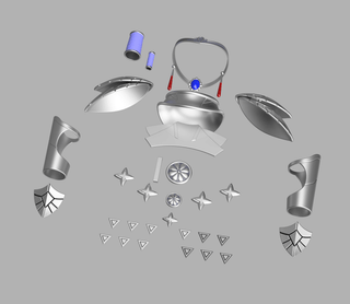 Catania's Accessories [3D Print Files] 3D Files cosplay DangerousLadies