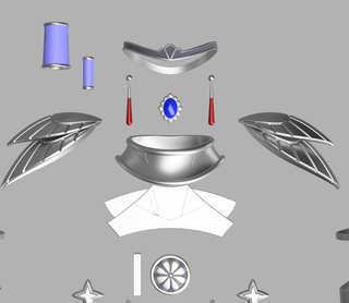 Catania's Accessories [3D Print Files] 3D Files cosplay DangerousLadies