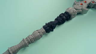 Caterina Sforza's Staff [3D Printed Kit] 3D Printed Kit cosplay DangerousLadies