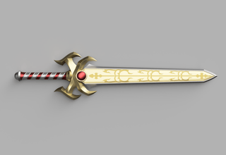 Celes's Runic Sword [3D Print Files] 3D Files cosplay DangerousLadies