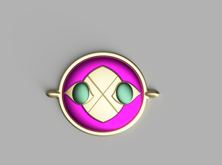 Chaos's Lapel Pin [3D Print Files] 3D Files cosplay DangerousLadies