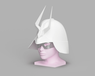 Char Aznable's Helmet [3D Print Files] 3D Files cosplay DangerousLadies