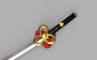 Chiori's Swords [3D Print Files] 3D Files cosplay DangerousLadies