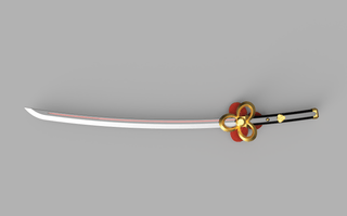 Chiori's Swords [3D Print Files] 3D Files cosplay DangerousLadies