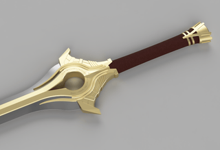 Chrom and Lucina's Falchion [3D Print Files] 3D Files cosplay DangerousLadies