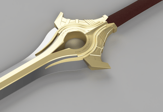 Chrom and Lucina's Falchion [3D Print Files] 3D Files cosplay DangerousLadies