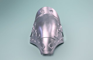 Chrom's Shoulder Pauldron [3D Printed Kit] Cast Kit cosplay DangerousLadies