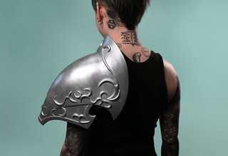 Chrom's Shoulder Pauldron [3D Printed Kit] Cast Kit cosplay DangerousLadies
