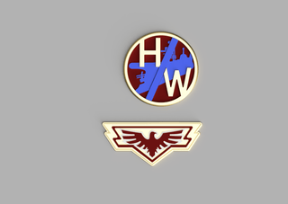 Cid Highwind's Patches [3D Print Files] 3D Files cosplay DangerousLadies