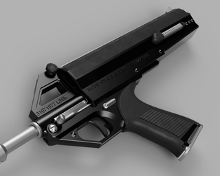 Claire Redfield's M100P [3D Print Files] 3D Files cosplay DangerousLadies