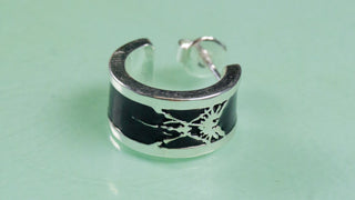 Clive and Joshua's Rosarian Ear Cuff [Silver]