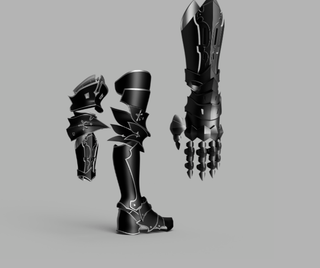 Clive Rosfield's Armor [3D Print Files] 3D Files cosplay DangerousLadies