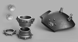 Cloud's Armour + Accessories [3D Print Files] 3D Files cosplay DangerousLadies