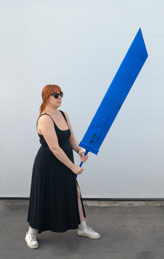 Cloud's Remake Buster Sword 3D Printed Kit cosplay DangerousLadies