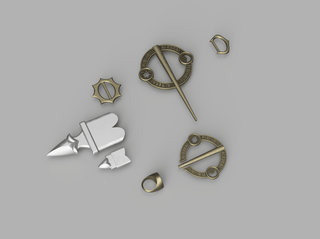 Coen's Peregrini Aurorae Crest and Accessories [3D Print Files] 3D Files cosplay DangerousLadies