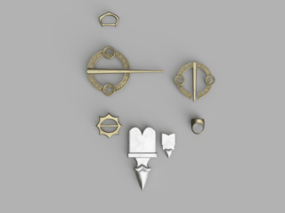 Coen's Peregrini Aurorae Crest and Accessories [3D Print Files] 3D Files cosplay DangerousLadies