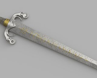 Coen's Sword [3D Print Files] 3D Files cosplay DangerousLadies