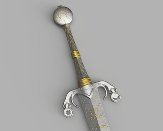 Coen's Sword [3D Print Files] 3D Files cosplay DangerousLadies