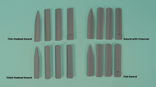 Cosplay Basic Interchangeable Swords [3D Printed Kit] 3D Printed Kit cosplay DangerousLadies