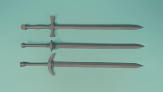 Cosplay Basic Interchangeable Swords [3D Printed Kit] 3D Printed Kit cosplay DangerousLadies