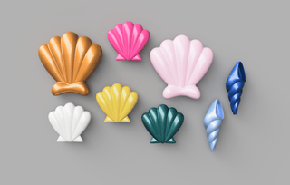 Cute Shells [3D Print Files] 3D Files cosplay DangerousLadies