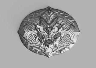 Dante's Belt Buckle [3D Print Files] 3D Files cosplay DangerousLadies