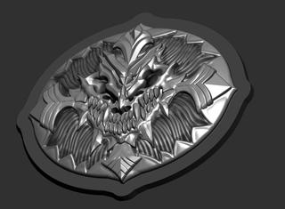 Dante's Belt Buckle [3D Print Files] 3D Files cosplay DangerousLadies