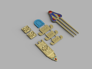 Dawnwalker Woman's Accessories [3D Print Files] 3D Files cosplay DangerousLadies
