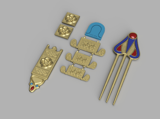 Dawnwalker Woman's Accessories [3D Print Files] 3D Files cosplay DangerousLadies