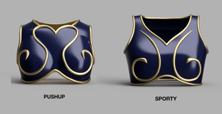 Deedlit's Breastplate [3D Print Files] 3D Files cosplay DangerousLadies