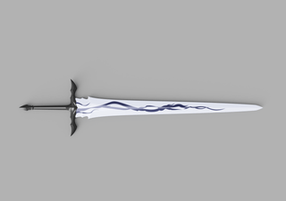 Demon Monarch's Longsword [3D Print Files] 3D Files cosplay DangerousLadies