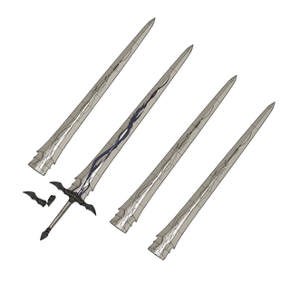 Demon Monarch's Longsword [3D Print Files] 3D Files cosplay DangerousLadies
