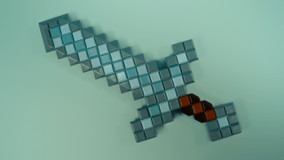 Diamond Sword [3D Printed Kit] 3D Printed Kit cosplay DangerousLadies