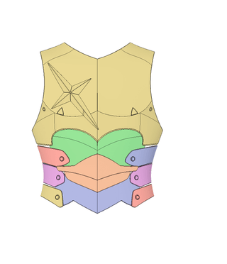 Dimitri Timeskip Armor [3D Print Files] 3D Files cosplay DangerousLadies