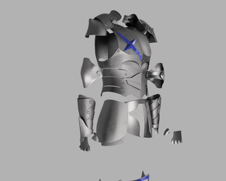 Dimitri Timeskip Armor [3D Print Files] 3D Files cosplay DangerousLadies